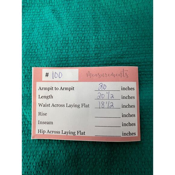 Vintage L.A. Gold Peacock Teal Green Textured Workout Tank Top Size M - Picture 7 of 7